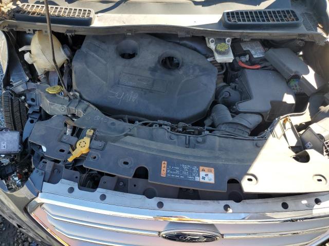 1FMCU9J91HUD99147 - 2017 FORD ESCAPE TITANIUM GRAY photo 12