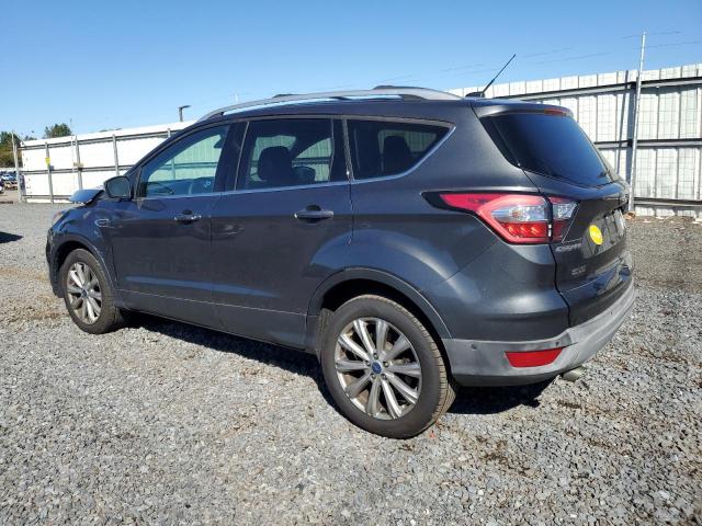 1FMCU9J91HUD99147 - 2017 FORD ESCAPE TITANIUM GRAY photo 2
