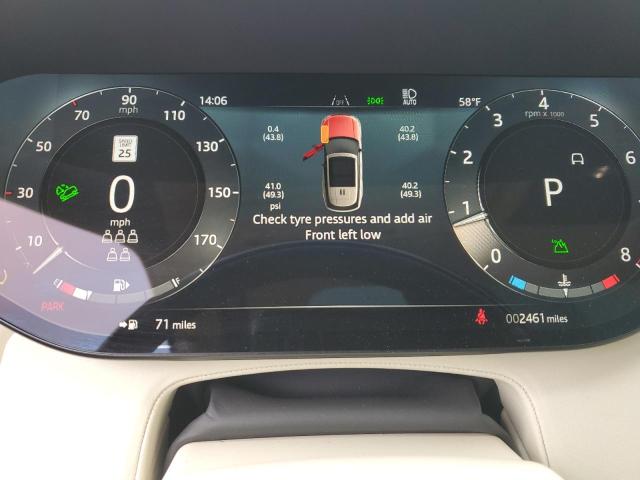 SALKPBE94SA276310 - 2025 LAND ROVER RANGE ROVE SE BLACK photo 9