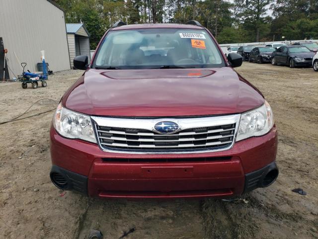 JF2SH6BCXAH779861 - 2010 SUBARU FORESTER XS Rojo foto 5