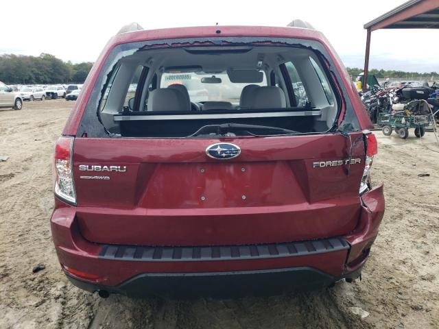 JF2SH6BCXAH779861 - 2010 SUBARU FORESTER XS Rojo foto 6