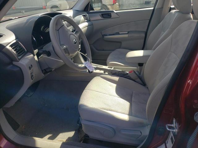 JF2SH6BCXAH779861 - 2010 SUBARU FORESTER XS Rojo foto 7