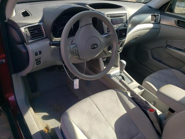 JF2SH6BCXAH779861 - 2010 SUBARU FORESTER XS Rojo foto 8