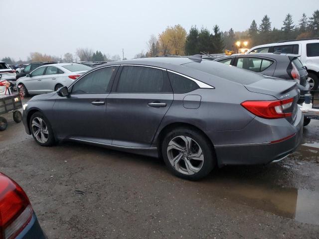 1HGCV1F5XJA808912 - 2018 HONDA ACCORD EXL GRAY photo 2