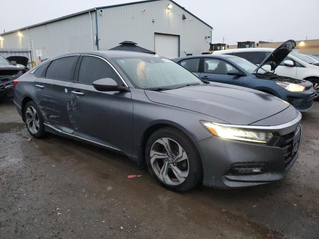 1HGCV1F5XJA808912 - 2018 HONDA ACCORD EXL GRAY photo 4