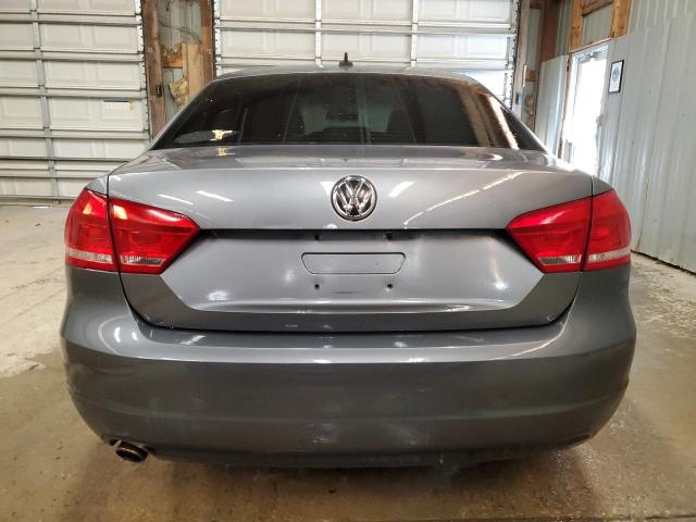 1VWBP7A33DC145864 - 2013 VOLKSWAGEN PASSAT SE GRAY photo 6