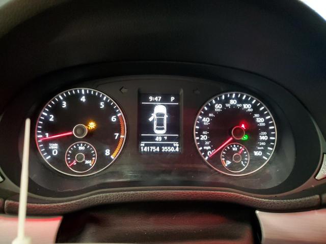 1VWBP7A33DC145864 - 2013 VOLKSWAGEN PASSAT SE GRAY photo 9