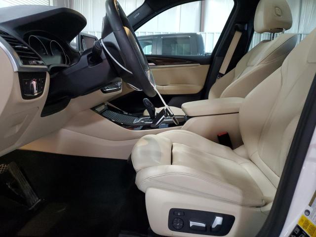 5UXTR9C59KLE19286 - 2019 BMW X3 XDRIVE30I WHITE photo 7