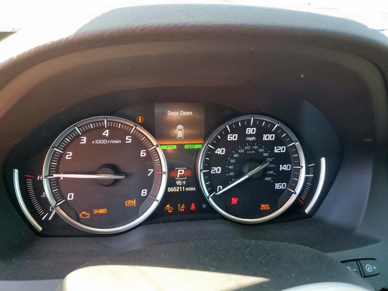 5J8YD4H36JL016542 - 2018 ACURA MDX Gris photo 9