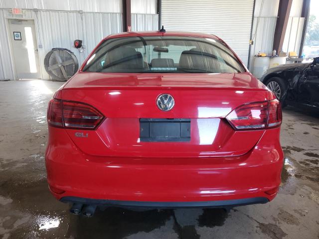3VW5T7AJ8EM393857 - 2014 VOLKSWAGEN JETTA GLI RED photo 6