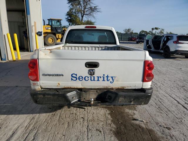 1D3HE22K78S527815 - 2008 DODGE DAKOTA ST WHITE photo 6