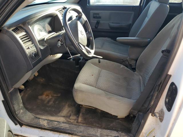 1D3HE22K78S527815 - 2008 DODGE DAKOTA ST WHITE photo 7