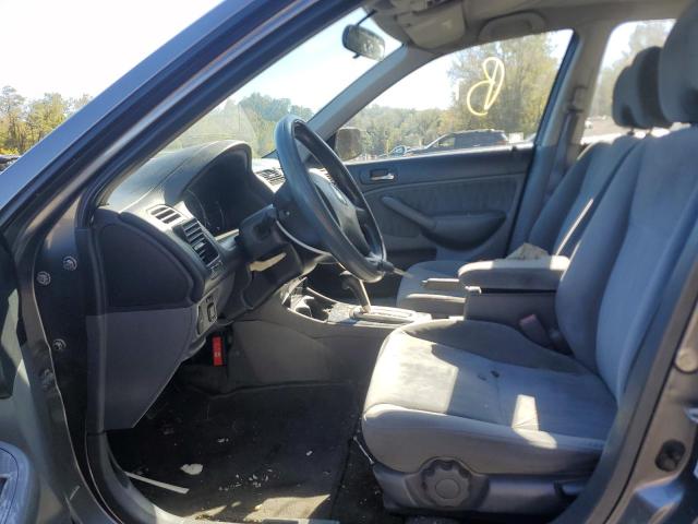 2HGES16515H634267 - 2005 HONDA CIVIC LX GRAY photo 7