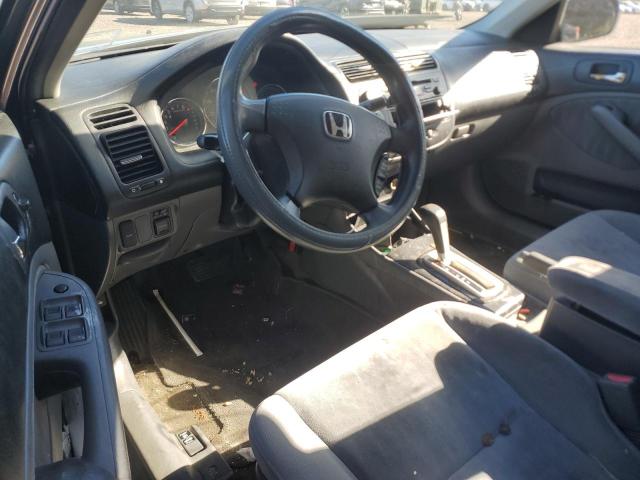 2HGES16515H634267 - 2005 HONDA CIVIC LX GRAY photo 8