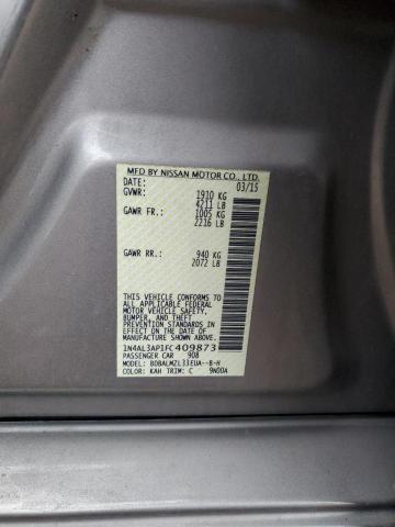 1N4AL3AP1FC409873 - 2015 NISSAN ALTIMA 2.5 棕色 照片 12