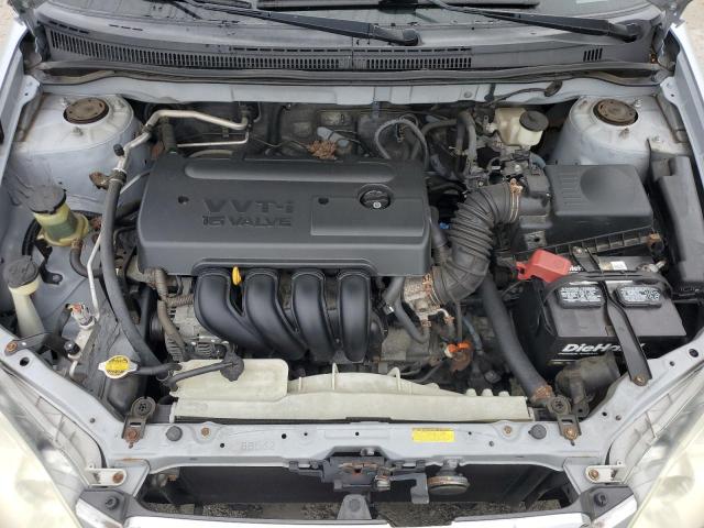 2T1BR32E97C814186 - 2007 TOYOTA COROLLA CE SILVER photo 11