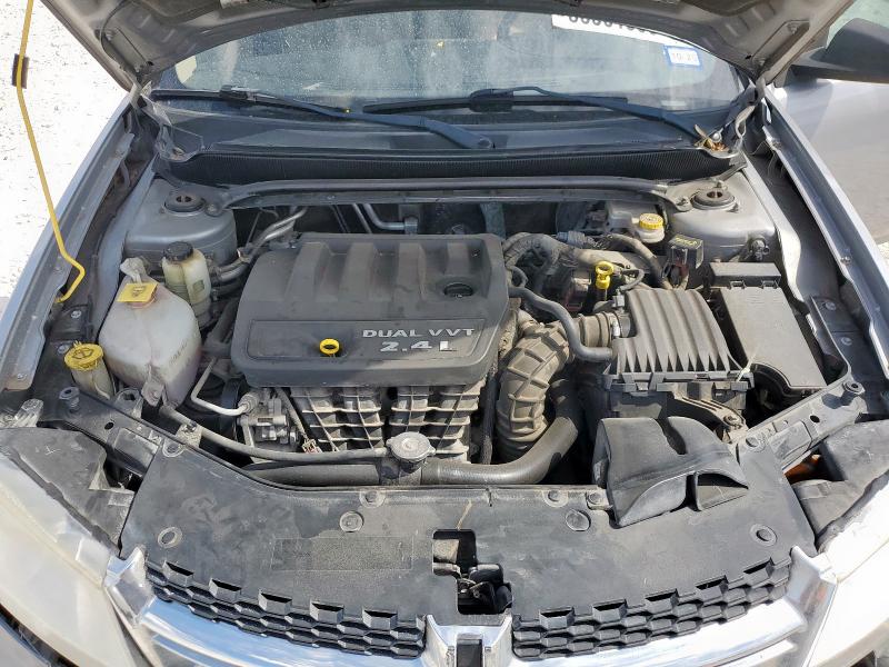 1C3CDZABXEN188742 - 2014 DODGE AVENGER SE SILVER photo 11