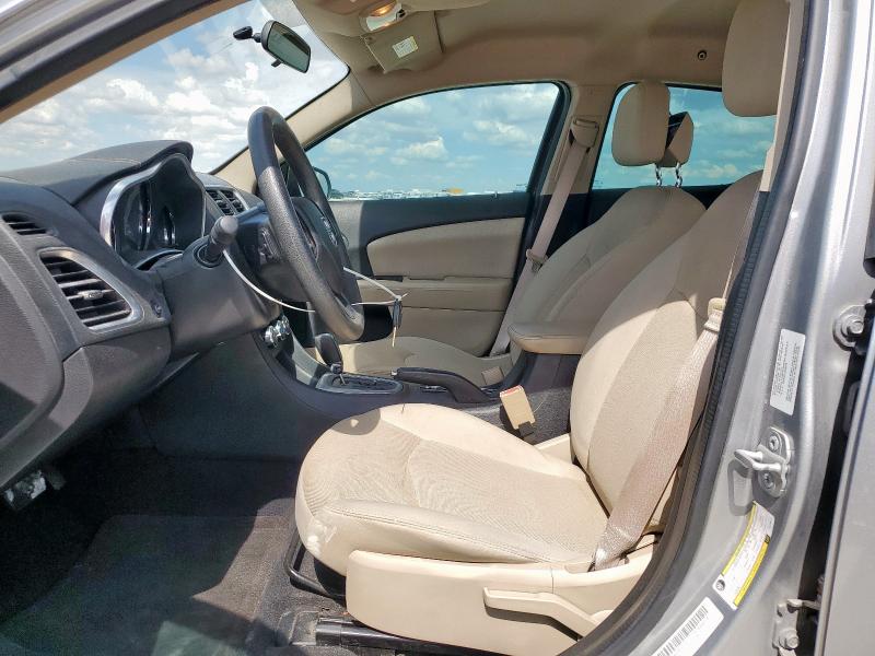 1C3CDZABXEN188742 - 2014 DODGE AVENGER SE SILVER photo 7