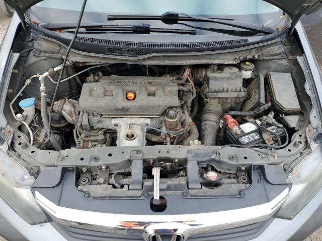 2HGFB2F57CH314555 - 2012 HONDA CIVIC LX 灰色 照片 11
