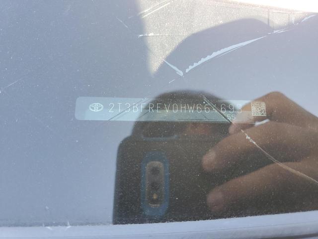 2T3BFREV0HW664693 - 2017 TOYOTA RAV4 LE BLACK photo 13