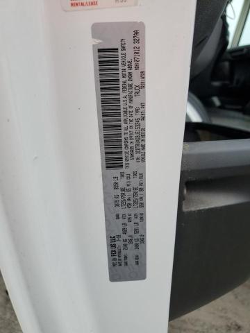 3C6TRVAG9JE153245 - 2018 RAM PROMASTER 1500 STANDARD Белый фото 13