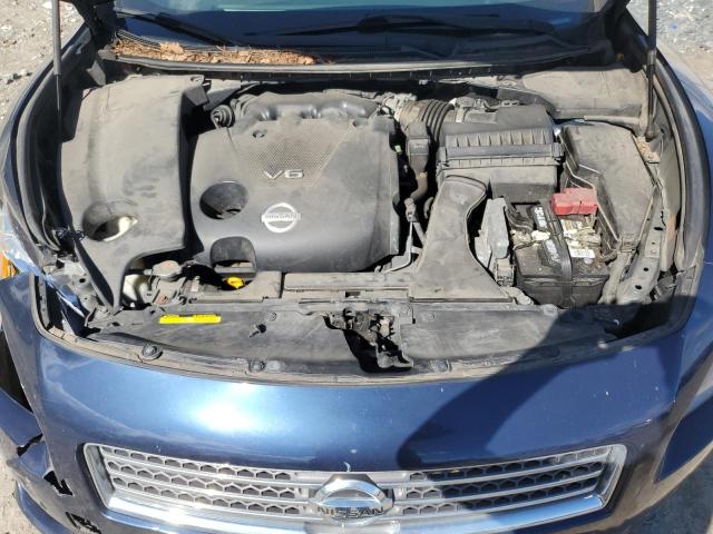 1N4AA5APXBC801181 - 2011 NISSAN MAXIMA S BLUE photo 11