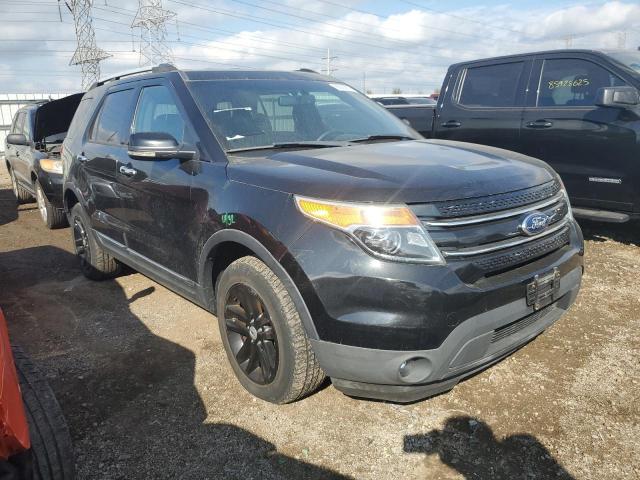1FM5K8D82DGA67819 - 2013 FORD EXPLORER XLT Սև լուսանկար 4