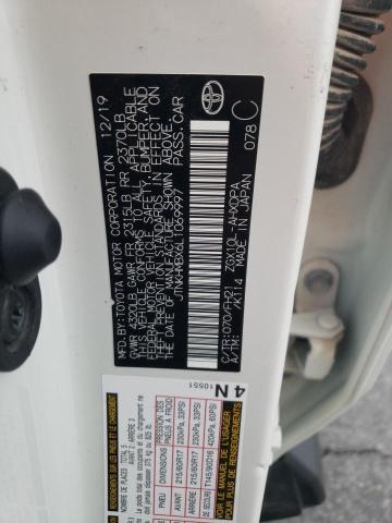 JTNKHMBX6L1069997 - 2020 TOYOTA C-HR XLE WHITE photo 14