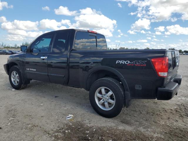 1N6AA0CC5BN317072 - 2011 NISSAN TITAN S BLACK photo 2