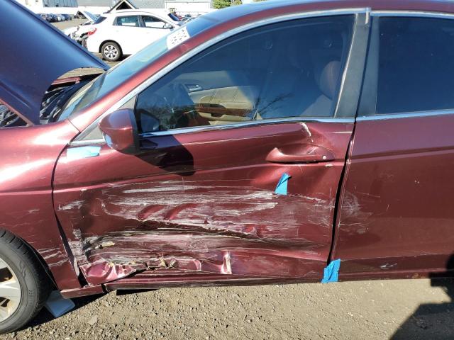 JHMCP268X9C011731 - 2009 HONDA ACCORD EXL BURGUNDY photo 7