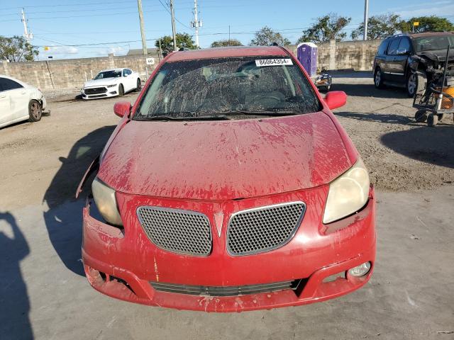 5Y2SL63805Z439335 - 2005 PONTIAC VIBE RED photo 5