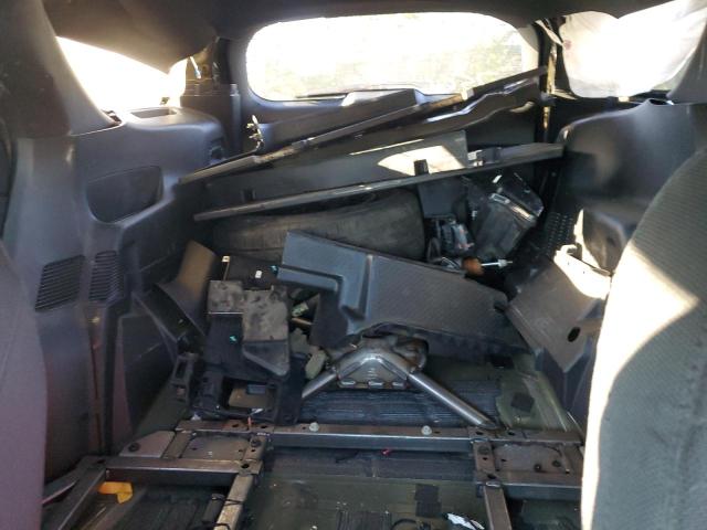 1FM5K8AB5NGC07606 - 2022 FORD EXPLORER POLICE INTERCEPTOR أسود صورة 10