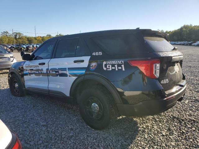 1FM5K8AB5NGC07606 - 2022 FORD EXPLORER POLICE INTERCEPTOR أسود صورة 2