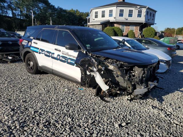 1FM5K8AB5NGC07606 - 2022 FORD EXPLORER POLICE INTERCEPTOR أسود صورة 4