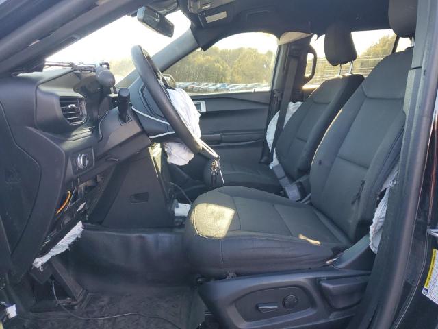 1FM5K8AB5NGC07606 - 2022 FORD EXPLORER POLICE INTERCEPTOR أسود صورة 7