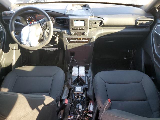 1FM5K8AB5NGC07606 - 2022 FORD EXPLORER POLICE INTERCEPTOR أسود صورة 8