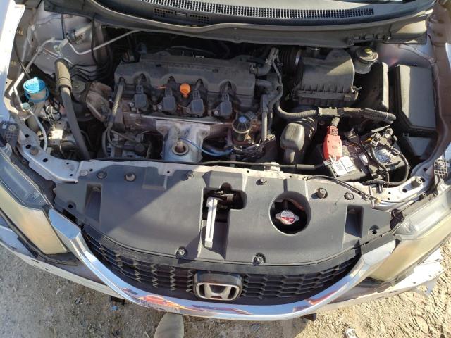 19XFB2F89FE062395 - 2015 HONDA CIVIC EX SILVER photo 11
