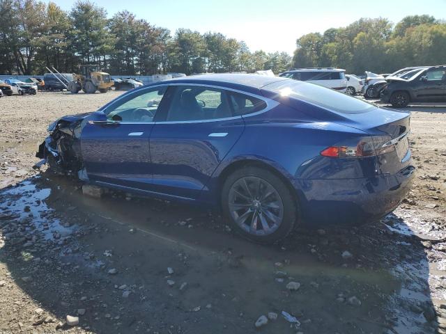 5YJSA1E20LF369923 - 2020 TESLA MODEL S BLUE photo 2