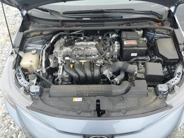 JTDEPMAE6MJ185903 - 2021 TOYOTA COROLLA LE Մոխրագույն լուսանկար 11