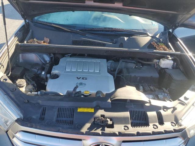 5TDBK3EH9CS145798 - 2012 TOYOTA HIGHLANDER BASE Grau Foto 12