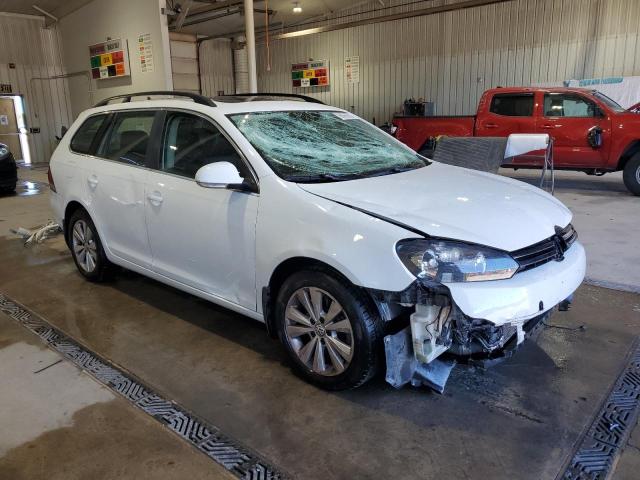 3VWML7AJ9EM615561 - 2014 VOLKSWAGEN JETTA TDI WHITE photo 4