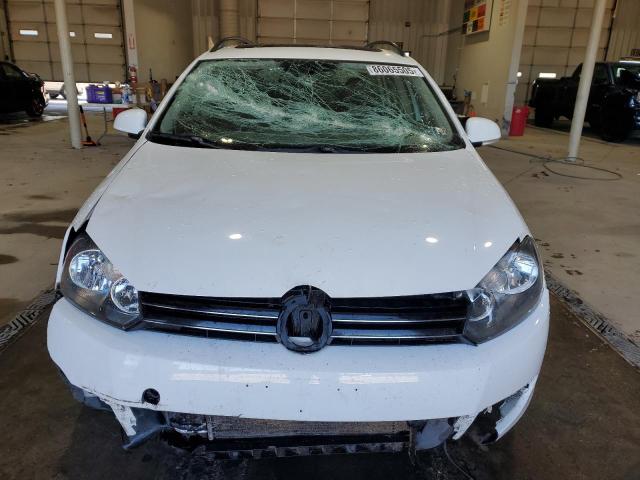 3VWML7AJ9EM615561 - 2014 VOLKSWAGEN JETTA TDI WHITE photo 5