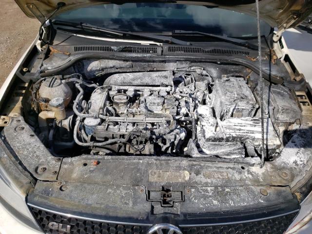 3VW4A7AJ7CM427303 - 2012 VOLKSWAGEN JETTA GLI თეთრი ფოტო 11