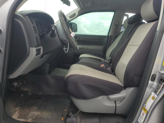 5TFRY5F18BX104744 - 2011 TOYOTA TUNDRA DOUBLE CAB SR5 SILVER photo 7