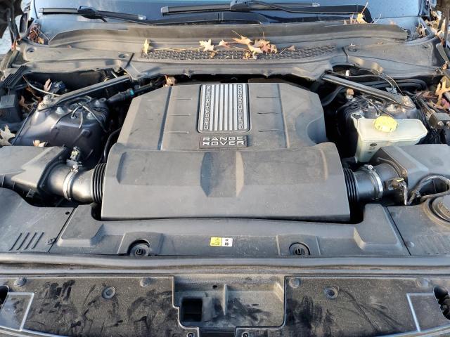 SALGV2EF5DA109068 - 2013 LAND ROVER RANGE ROVE AUTOBIOGRAPHY GRAY photo 12