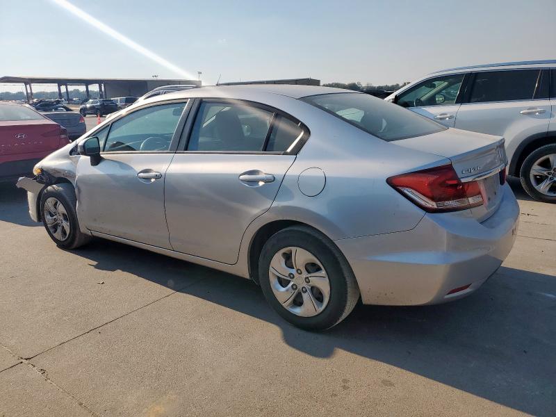 19XFB2F50EE024283 - 2014 HONDA CIVIC LX Gümüş foto 2