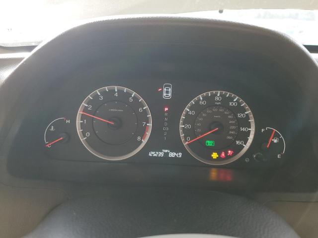 1HGCP26899A189466 - 2009 HONDA ACCORD EXL WHITE photo 9