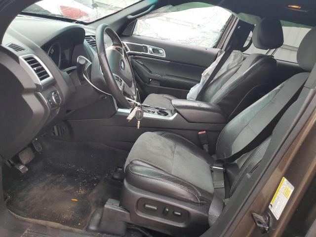 1FM5K7D85FGA07059 - 2015 FORD EXPLORER XLT 棕色 照片 7