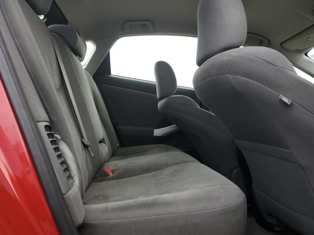 JTDKN3DUXC5500635 - 2012 TOYOTA PRIUS RED photo 10