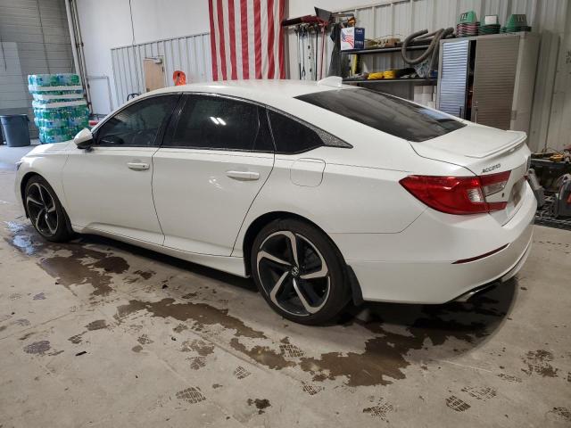 1HGCV1F3XJA095332 - 2018 HONDA ACCORD SPORT WHITE photo 2